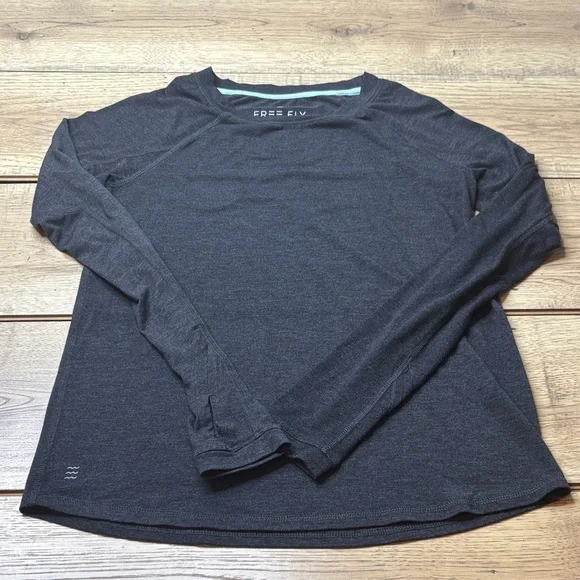 Women’s Free Fly Apparel Bamboo Shade Long Sleeve T-Shirt Size Small - Picture 1 of 6